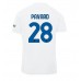 Maillot de foot Inter Milan Benjamin Pavard #28 Extérieur vêtements 2023-24 Manches Courtes